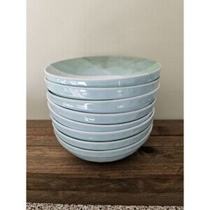 8 Nautica Home Melamine All Purpose Bowls Seafoam Blue Green